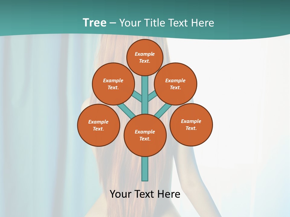 Cute Home Model PowerPoint Template