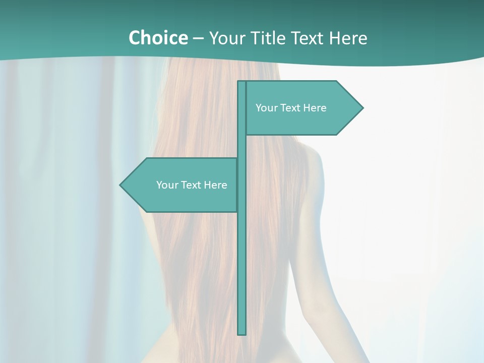 Cute Home Model PowerPoint Template