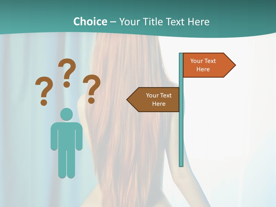 Cute Home Model PowerPoint Template