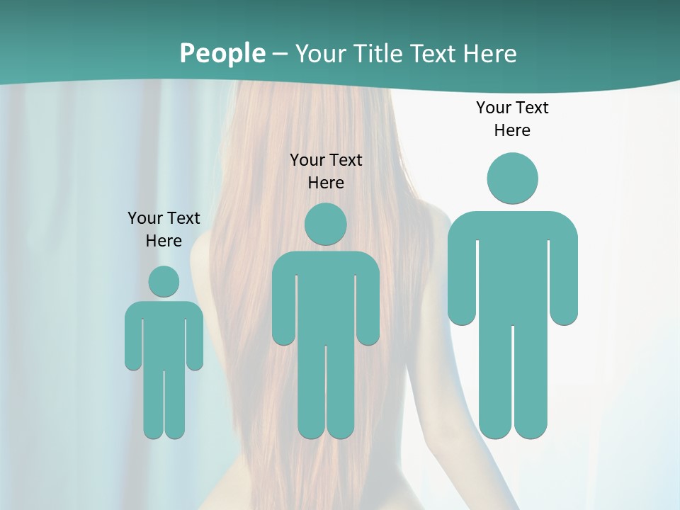 Cute Home Model PowerPoint Template