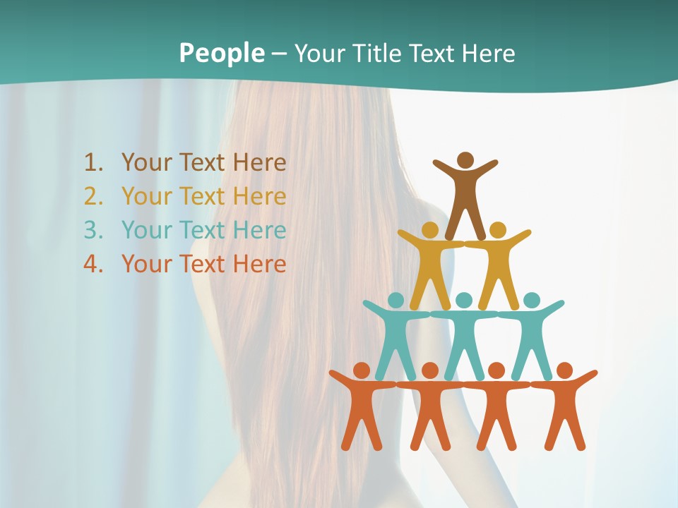 Cute Home Model PowerPoint Template