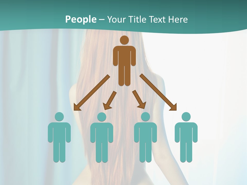 Cute Home Model PowerPoint Template