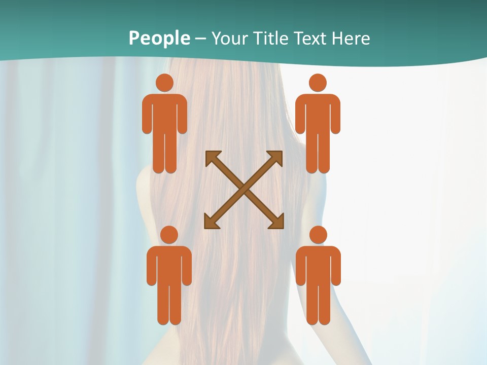 Cute Home Model PowerPoint Template