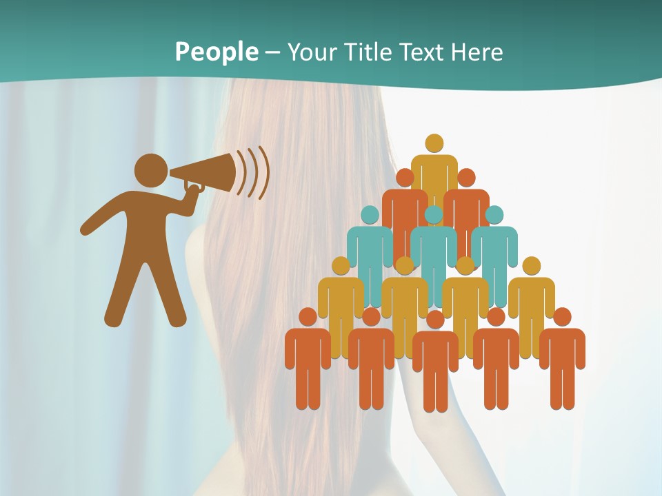 Cute Home Model PowerPoint Template