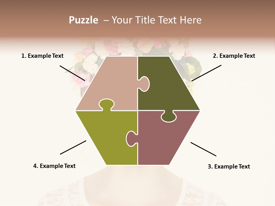 Fashion Flower Beautiful PowerPoint Template