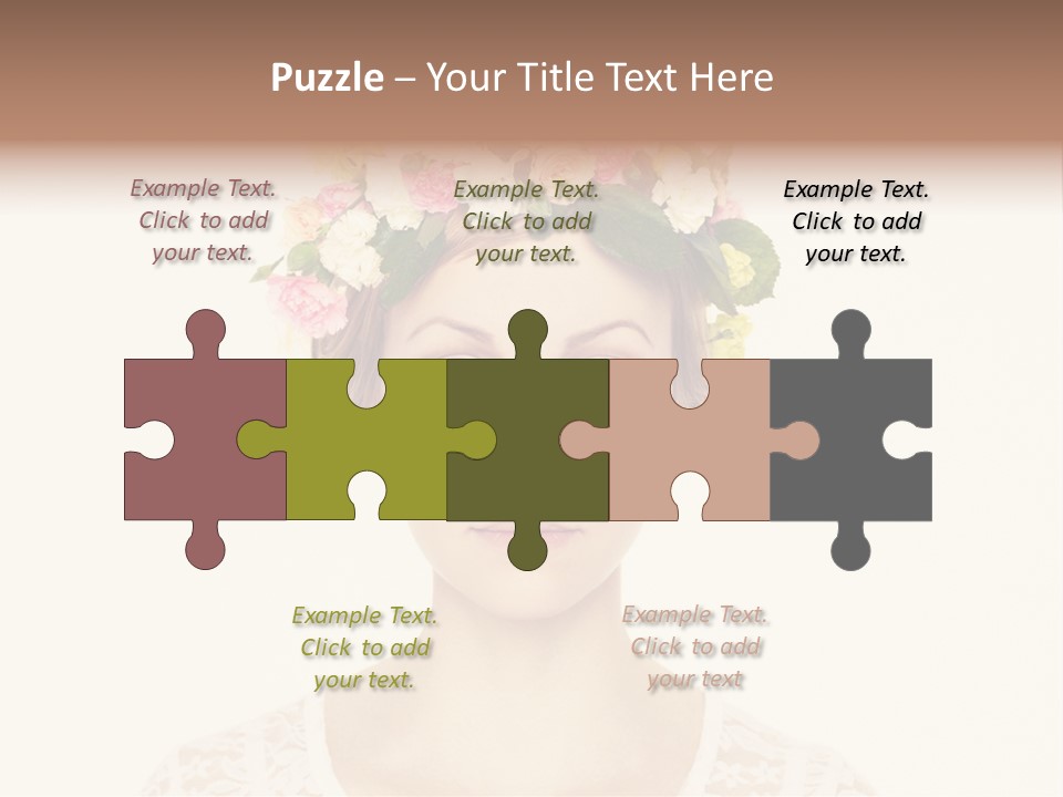 Fashion Flower Beautiful PowerPoint Template