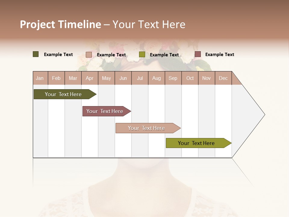 Fashion Flower Beautiful PowerPoint Template