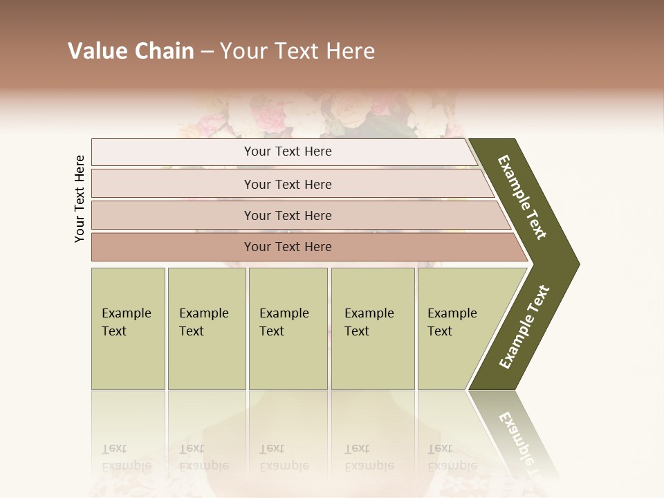 Fashion Flower Beautiful PowerPoint Template