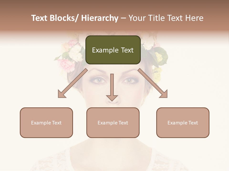 Fashion Flower Beautiful PowerPoint Template