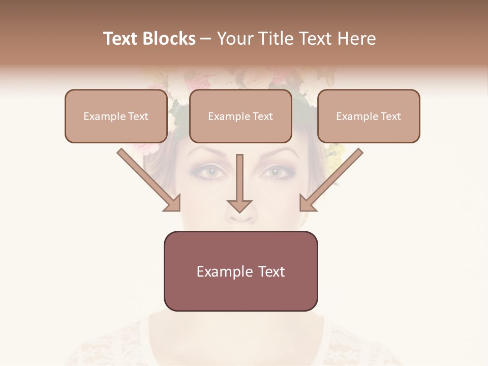 Fashion Flower Beautiful PowerPoint Template