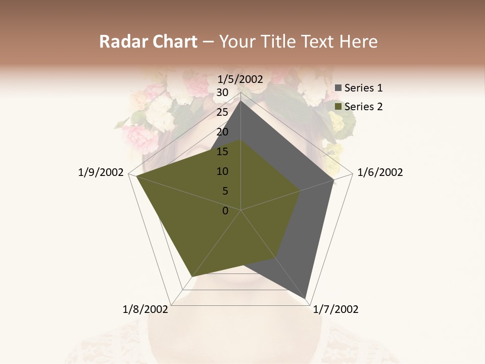 Fashion Flower Beautiful PowerPoint Template