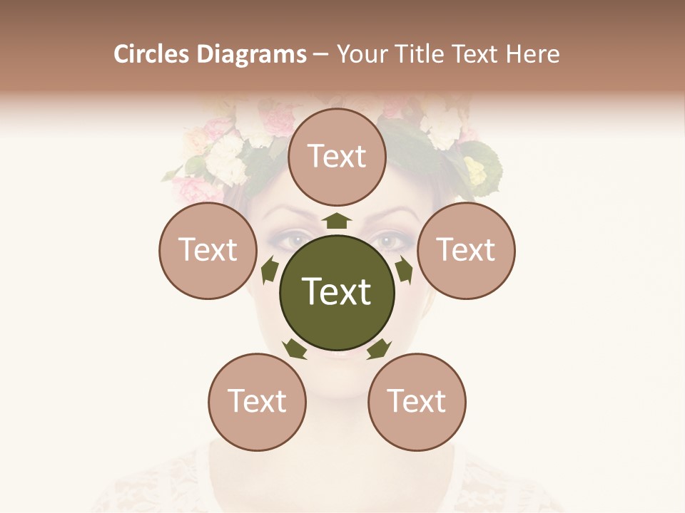 Fashion Flower Beautiful PowerPoint Template