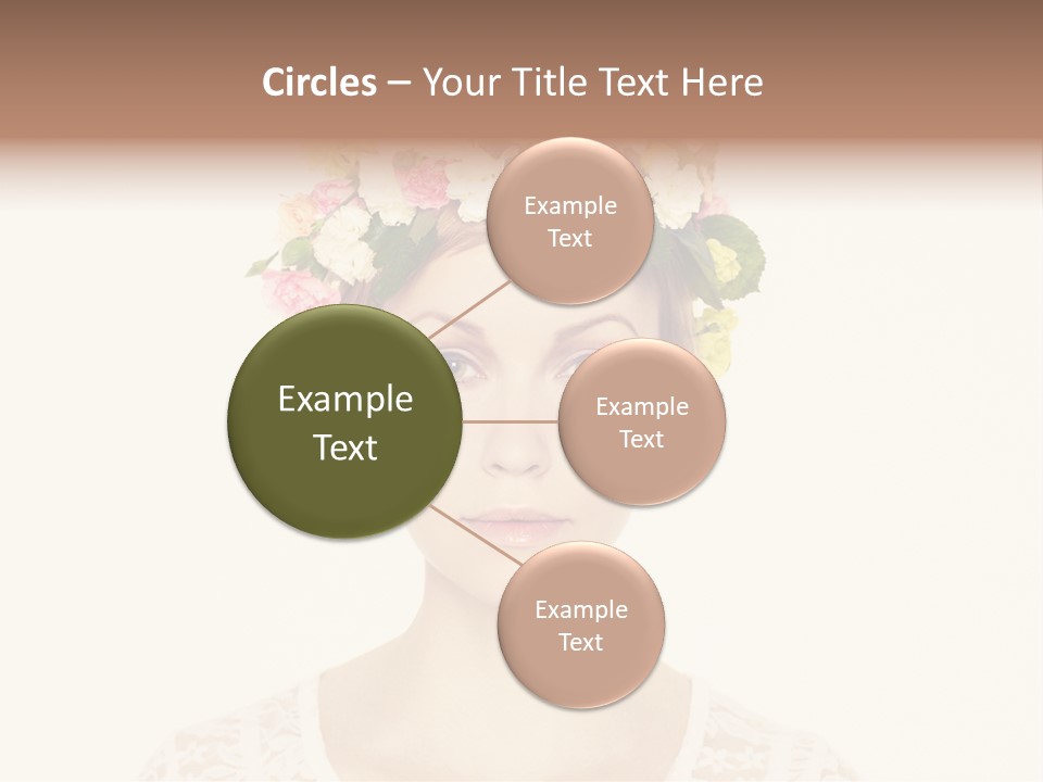 Fashion Flower Beautiful PowerPoint Template