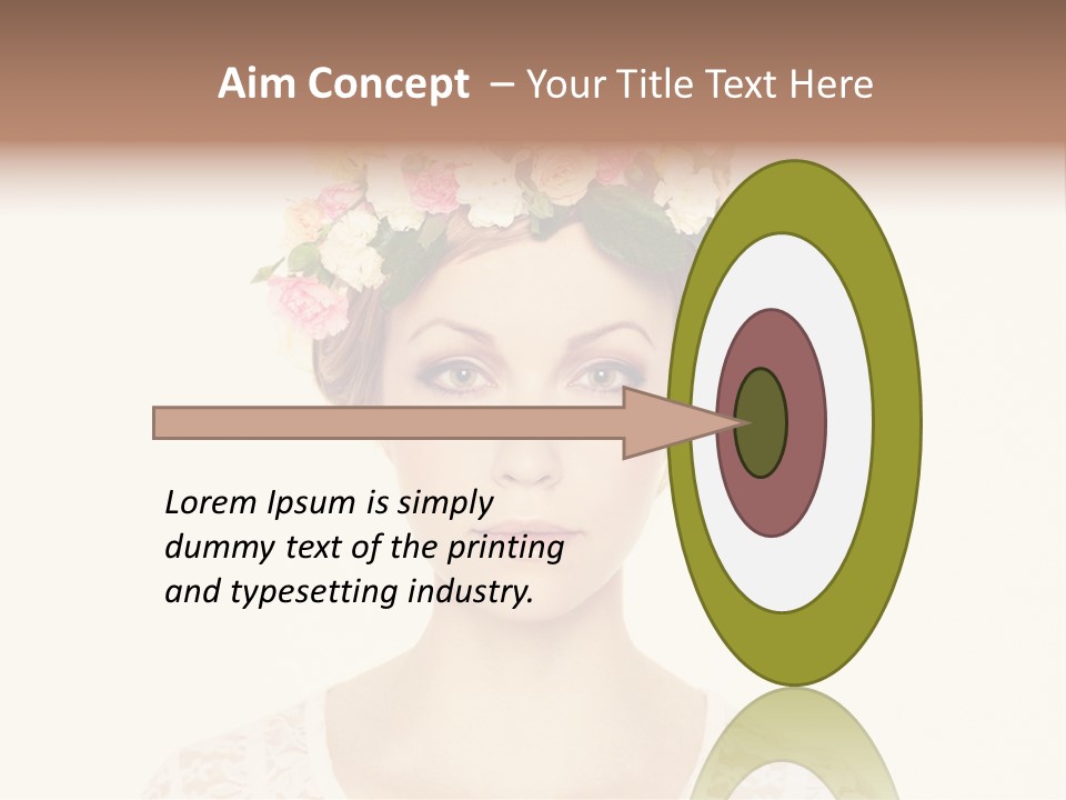 Fashion Flower Beautiful PowerPoint Template