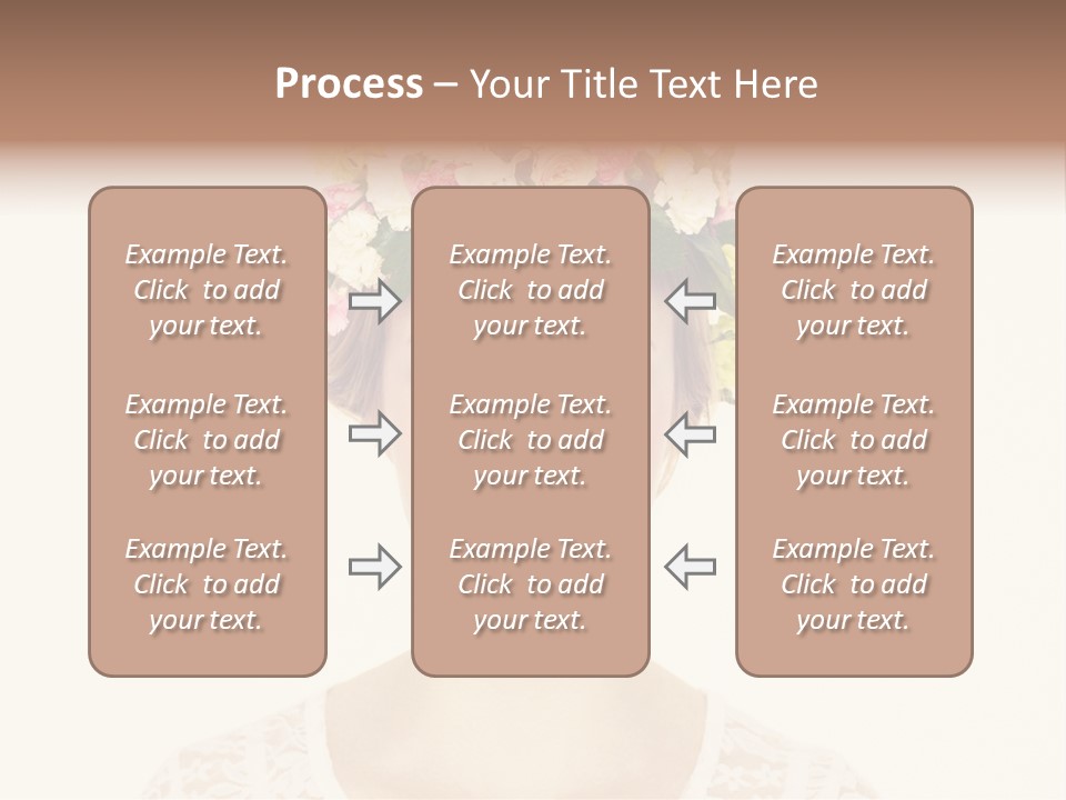 Fashion Flower Beautiful PowerPoint Template