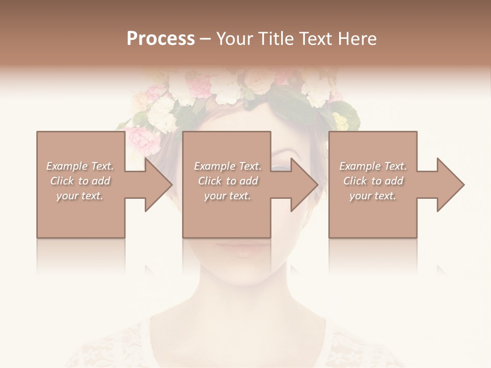 Fashion Flower Beautiful PowerPoint Template