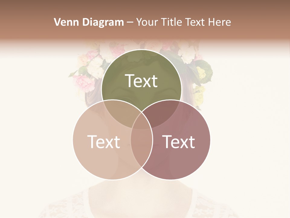 Fashion Flower Beautiful PowerPoint Template