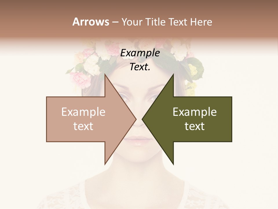 Fashion Flower Beautiful PowerPoint Template