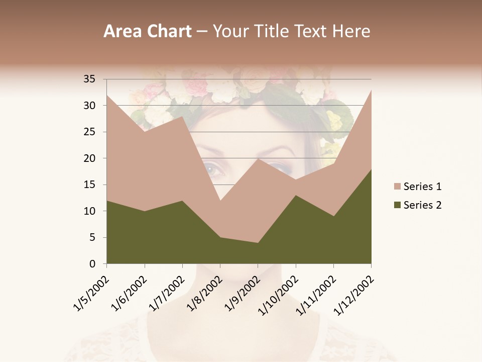 Fashion Flower Beautiful PowerPoint Template