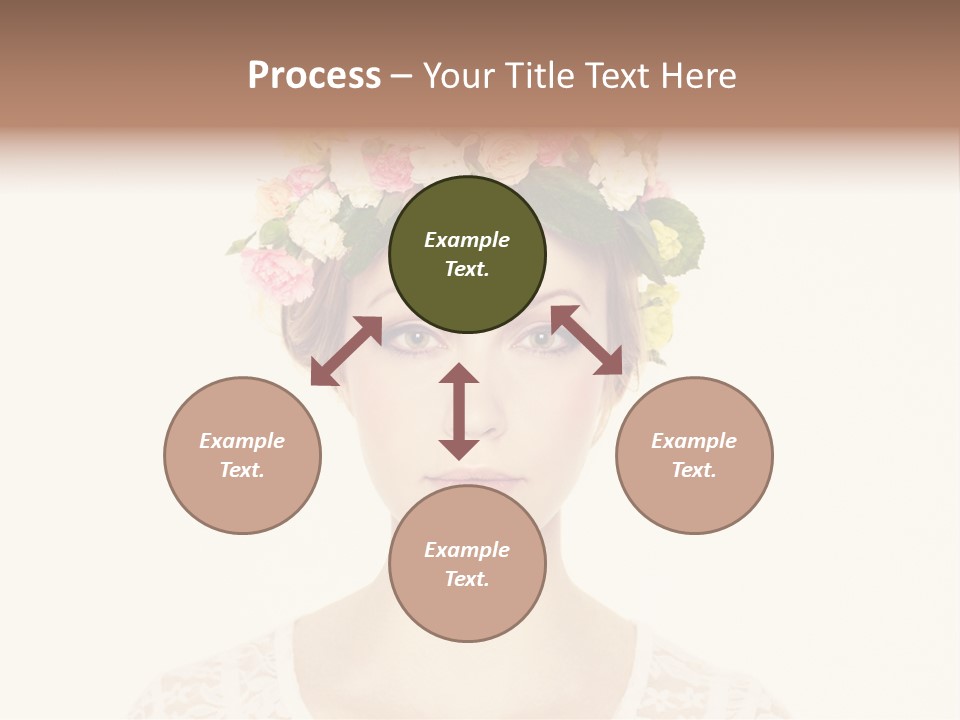 Fashion Flower Beautiful PowerPoint Template