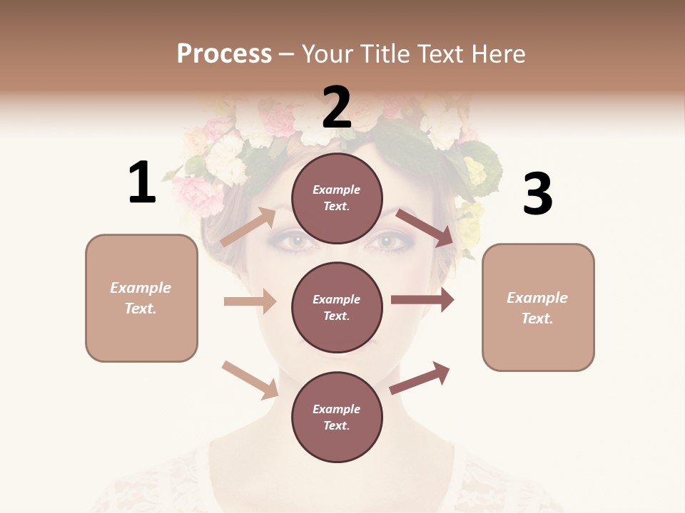 Fashion Flower Beautiful PowerPoint Template