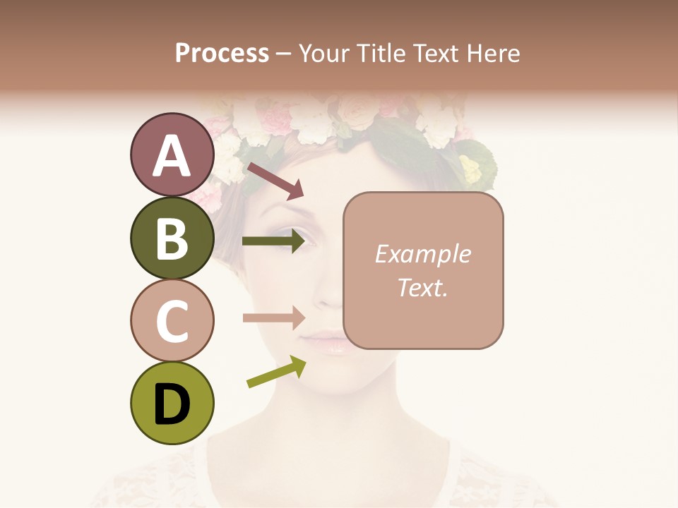 Fashion Flower Beautiful PowerPoint Template