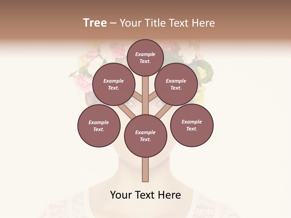 Fashion Flower Beautiful PowerPoint Template