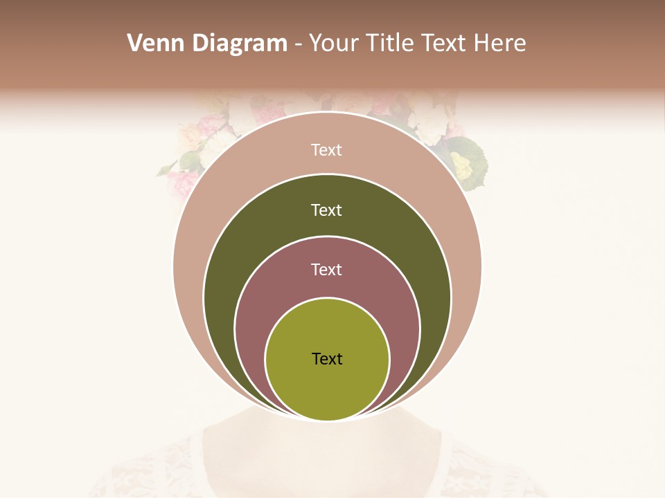 Fashion Flower Beautiful PowerPoint Template