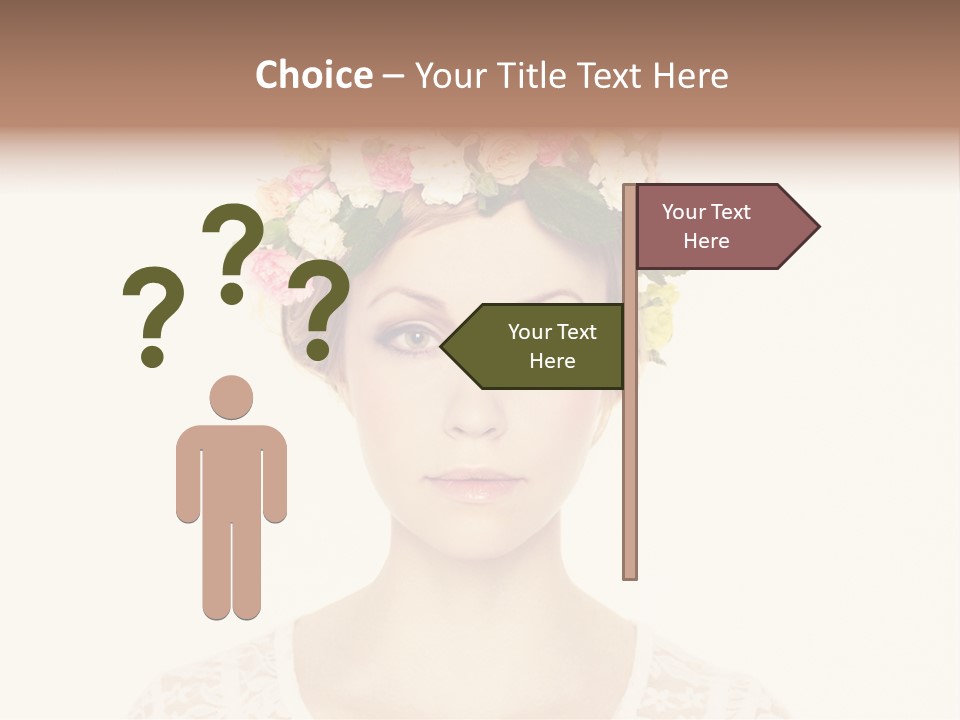 Fashion Flower Beautiful PowerPoint Template