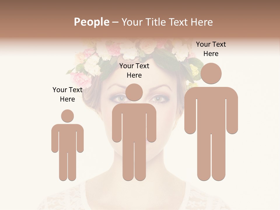 Fashion Flower Beautiful PowerPoint Template