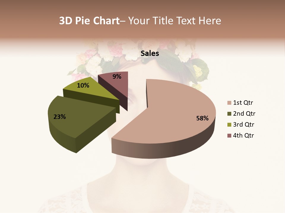 Fashion Flower Beautiful PowerPoint Template