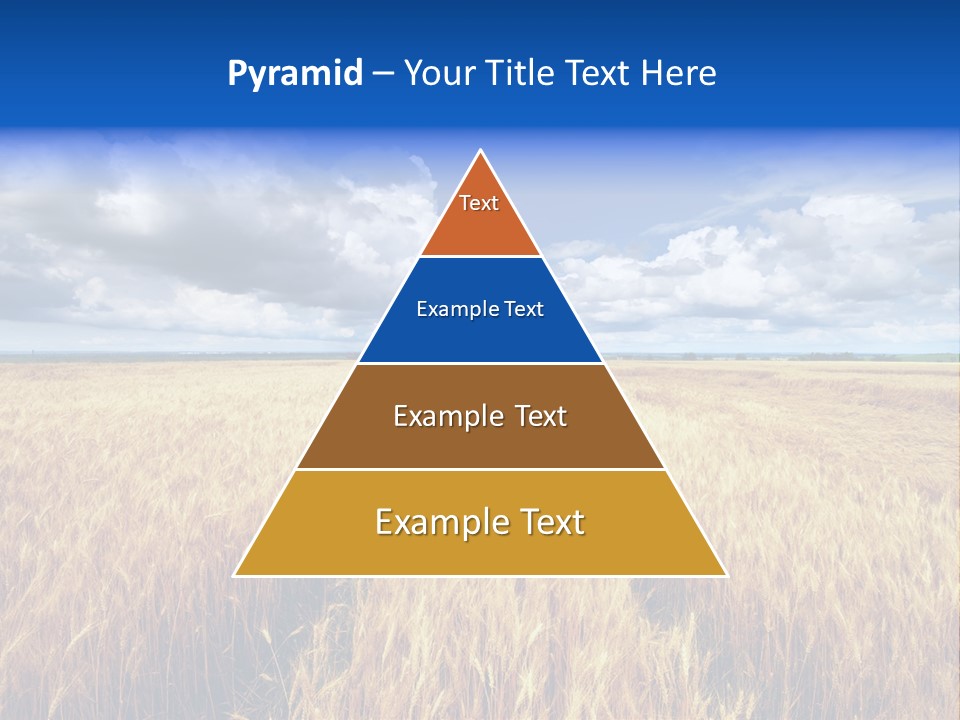 Green Golden Farm PowerPoint Template