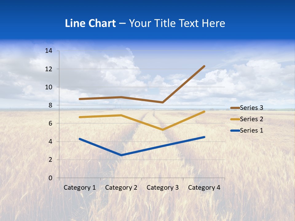 Green Golden Farm PowerPoint Template
