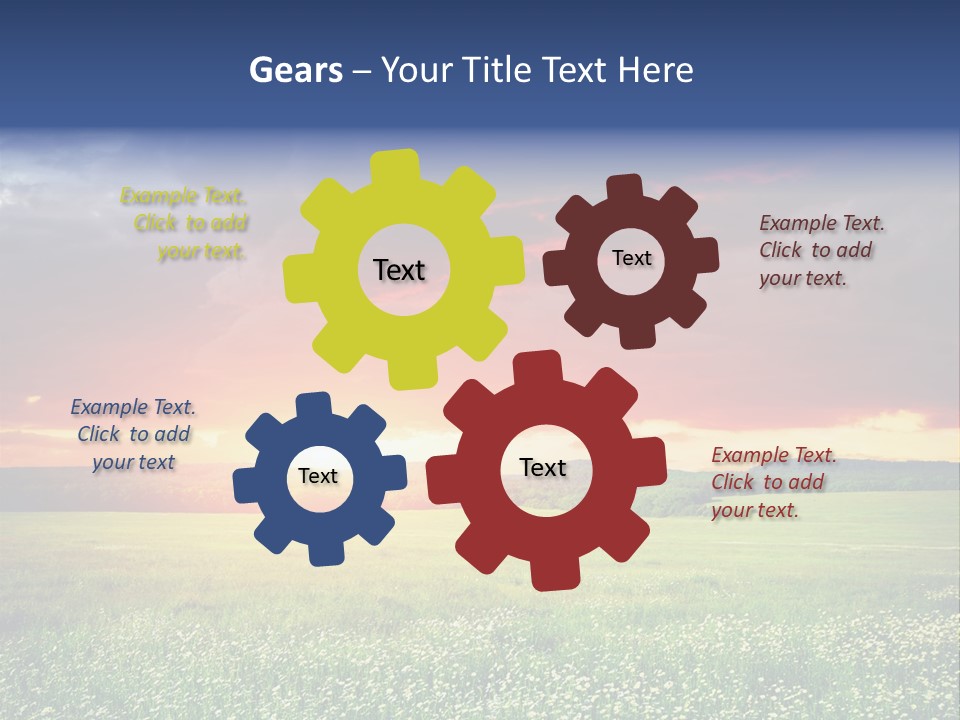 Thunder Land Beautiful PowerPoint Template