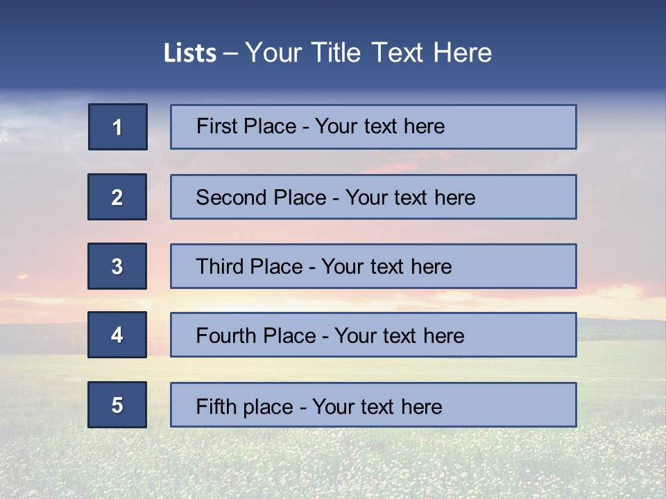 Thunder Land Beautiful PowerPoint Template