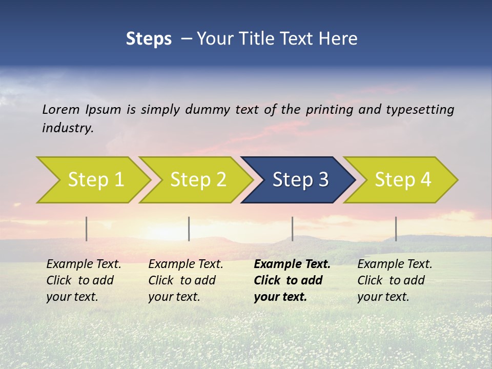 Thunder Land Beautiful PowerPoint Template