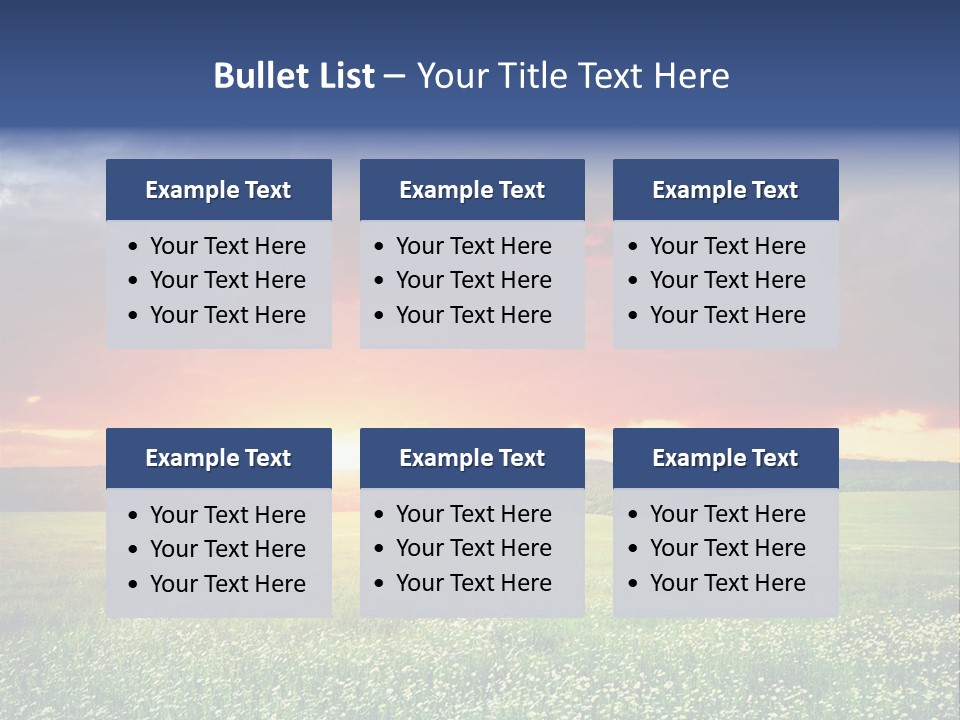 Thunder Land Beautiful PowerPoint Template