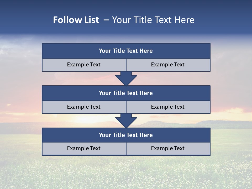 Thunder Land Beautiful PowerPoint Template