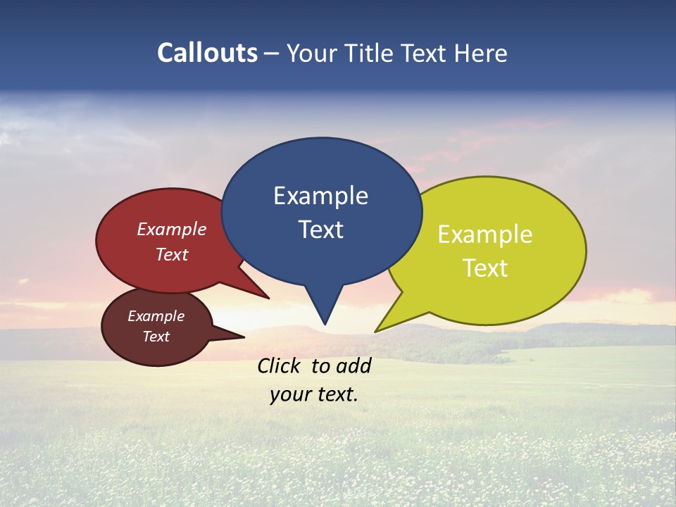 Thunder Land Beautiful PowerPoint Template