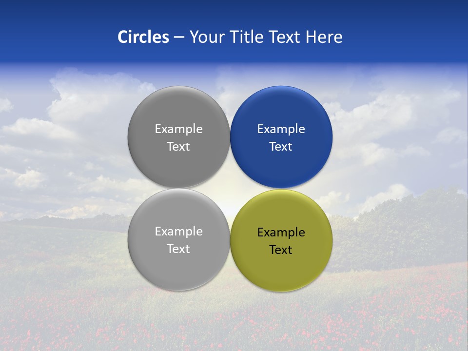 Nature Forest Sky PowerPoint Template