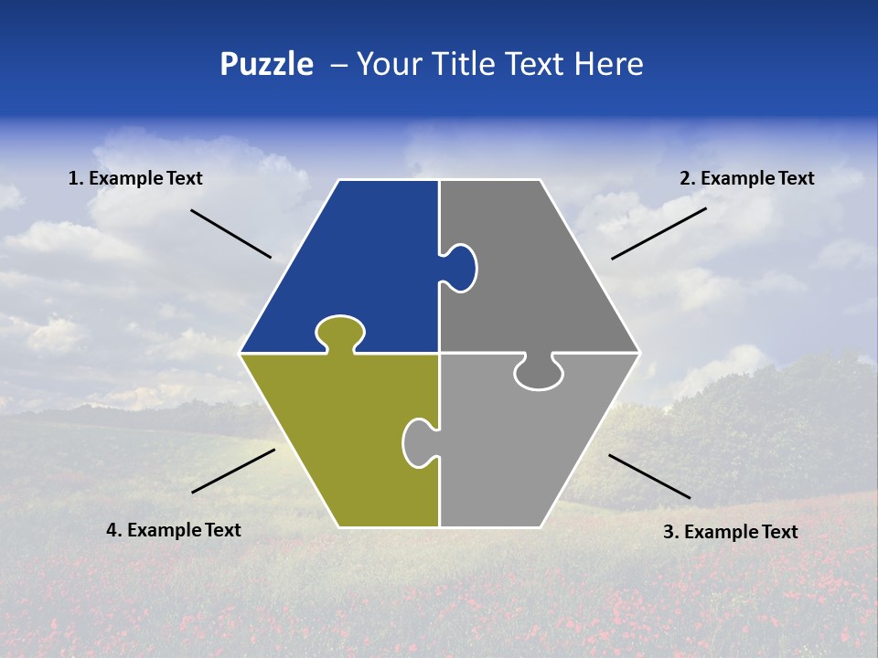 Nature Forest Sky PowerPoint Template