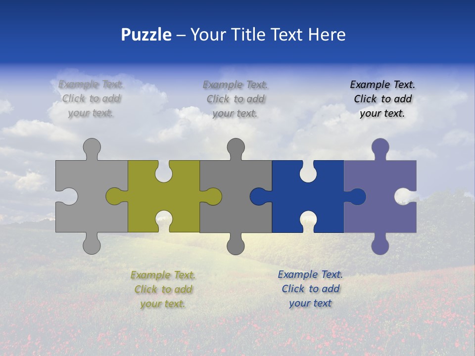 Nature Forest Sky PowerPoint Template