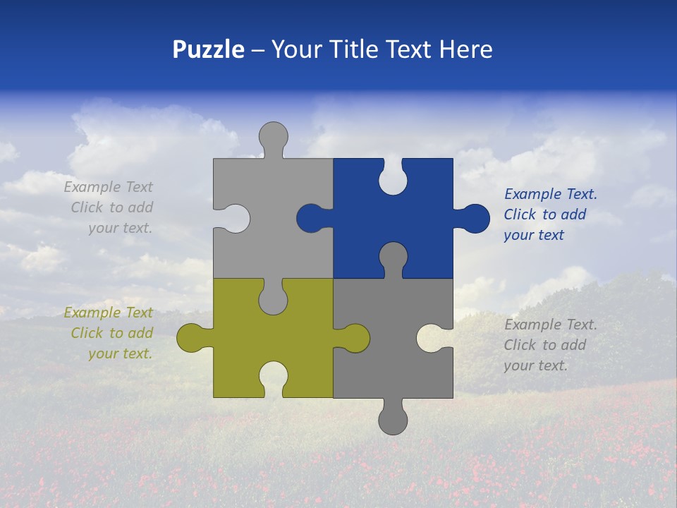 Nature Forest Sky PowerPoint Template