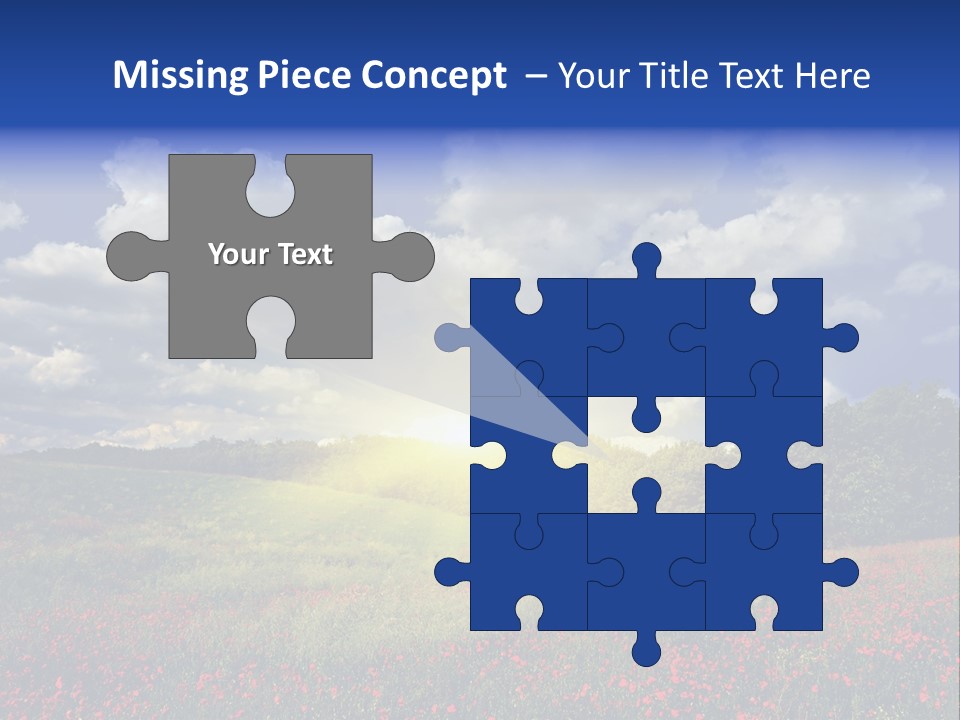 Nature Forest Sky PowerPoint Template