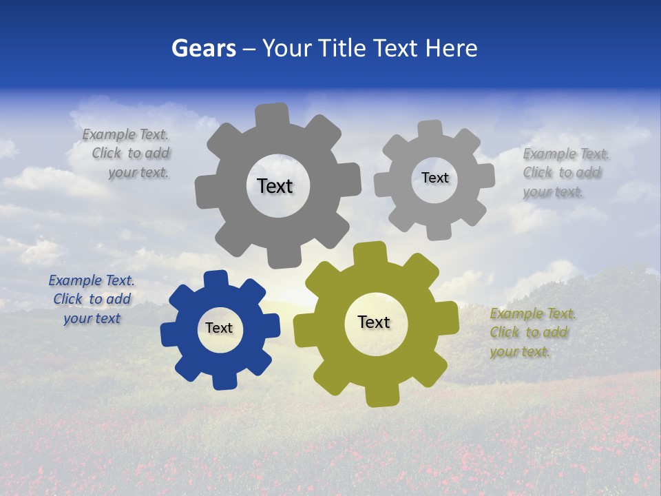 Nature Forest Sky PowerPoint Template