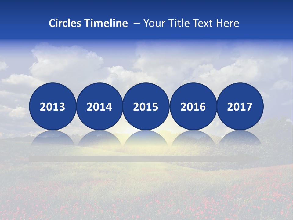 Nature Forest Sky PowerPoint Template