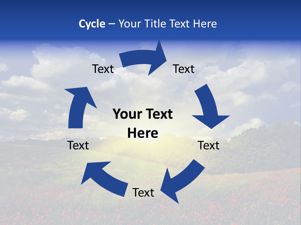 Nature Forest Sky PowerPoint Template
