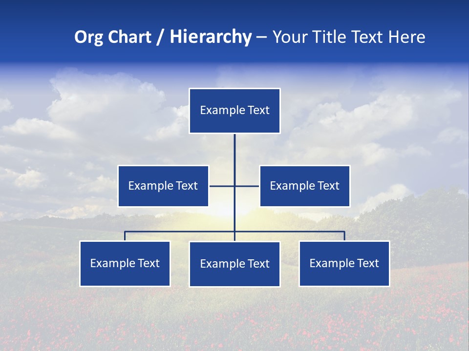 Nature Forest Sky PowerPoint Template