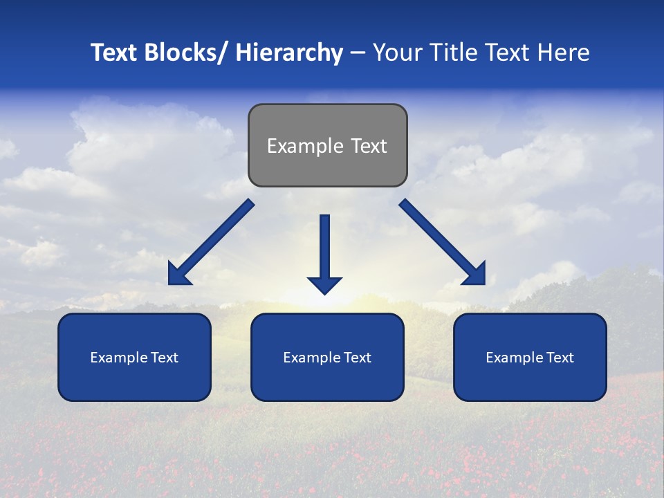 Nature Forest Sky PowerPoint Template