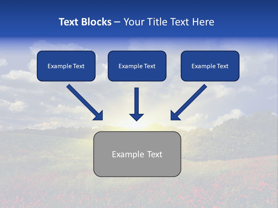 Nature Forest Sky PowerPoint Template